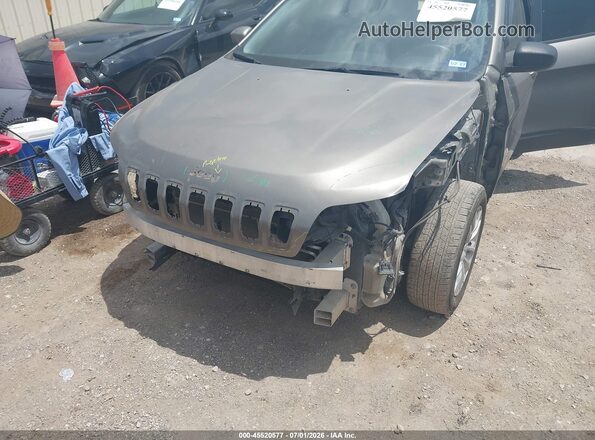 1C4PJLCB3LD515923 2020 JEEP CHEROKEE Серебряный Вид спереди