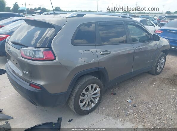 1C4PJLCB3LD515923 2020 JEEP CHEROKEE Серебряный Задняя правая четверть