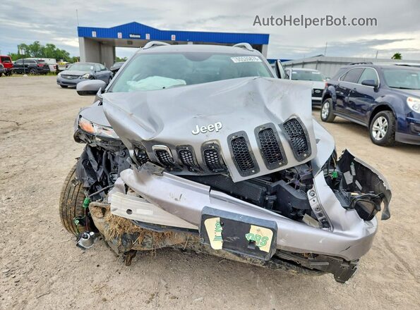 1C4PJLCB4GW308273 2016 JEEP CHEROKEE Silver Front view