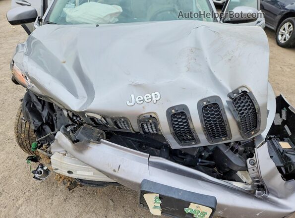 1C4PJLCB4GW308273 2016 JEEP CHEROKEE Silver Engine compartment view