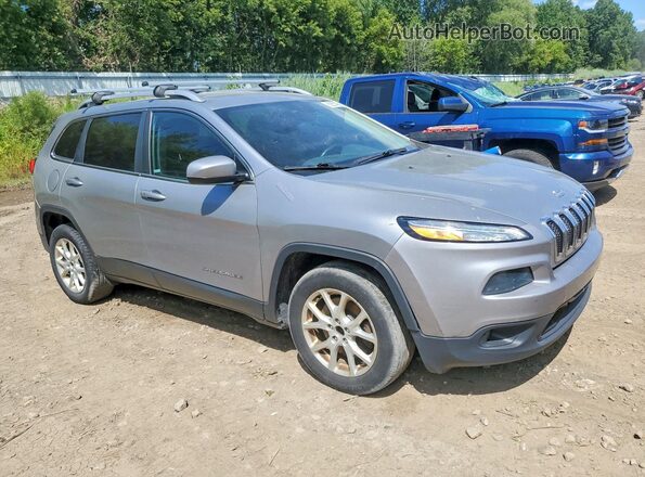 1C4PJLCB4GW374225 2016 JEEP CHEROKEE Серебряный Передняя правая четверть