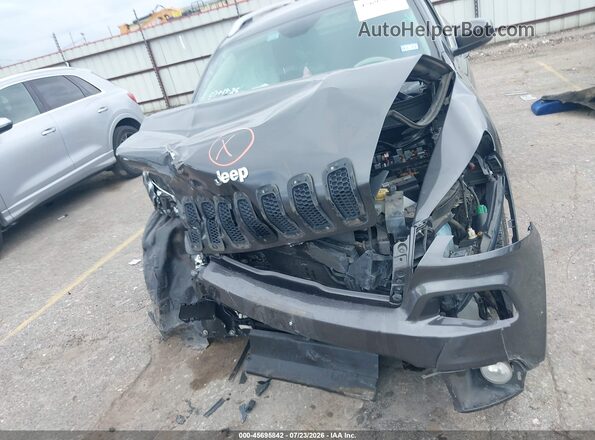 1C4PJLCB4HW503243 2017 JEEP CHEROKEE Gray ხელსაწყოთა პანელის ხედი