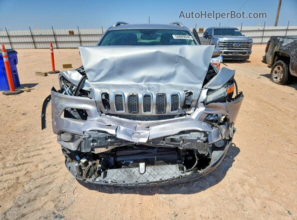 1C4PJLCB4HW642515 2017 JEEP CHEROKEE Серебряный Вид спереди