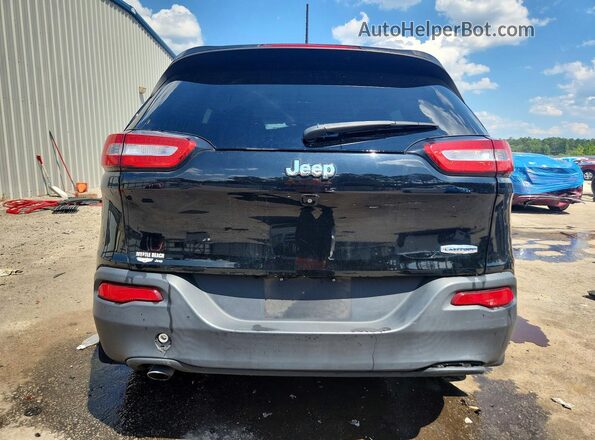 1C4PJLCB4JD528113 2018 JEEP CHEROKEE Black Հետևի տեսք