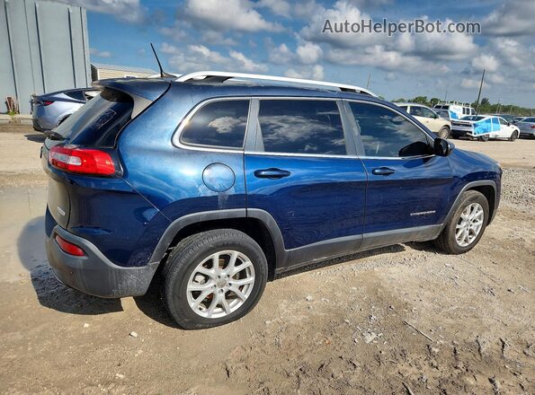 1C4PJLCB4JD551682 2018 JEEP CHEROKEE Blue Rear right