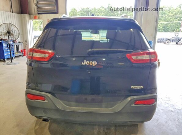 1C4PJLCB4JD587436 2018 JEEP CHEROKEE Black Rear view