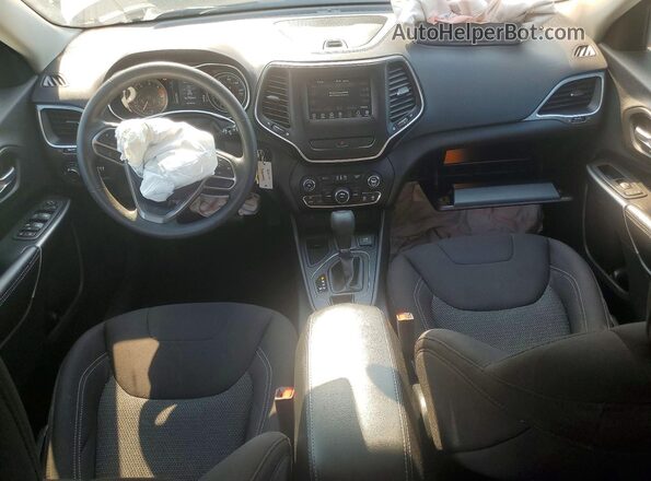 1C4PJLCB4LD548011 2020 JEEP CHEROKEE White Вид панелі приладів