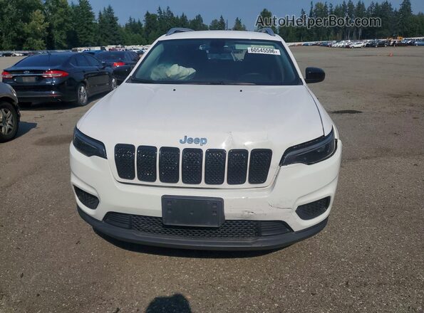 1C4PJLCB4LD548011 2020 JEEP CHEROKEE White Вид спереду
