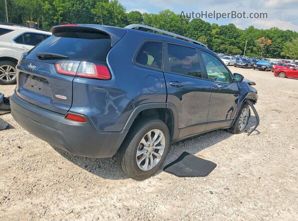 1C4PJLCB4MD169155 2021 JEEP CHEROKEE Blue Rear right