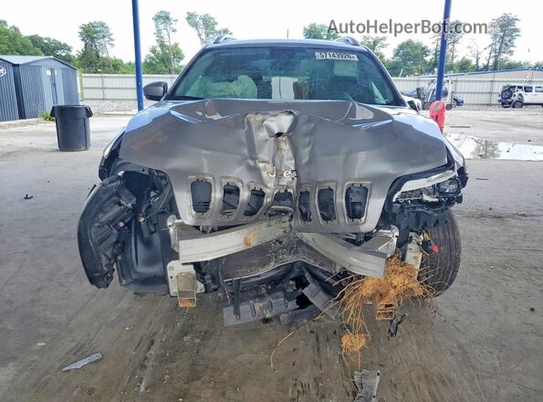 1C4PJLCB4MD195951 2021 JEEP CHEROKEE Silver Front view