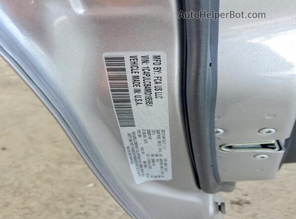 1C4PJLCB4MD195951 2021 JEEP CHEROKEE Silver Engine compartment view