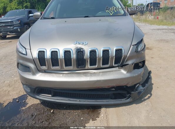 1C4PJLCB5GW312199 2016 JEEP CHEROKEE Бежевый Вид спереди