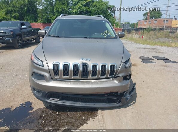 1C4PJLCB5GW312199 2016 JEEP CHEROKEE Бежевый Вид щитка приборов