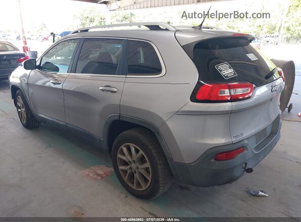 1C4PJLCB5JD531179 2018 JEEP CHEROKEE Silver Tył lewy