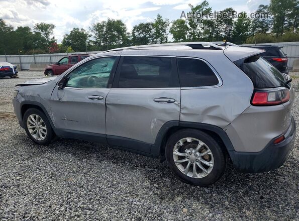 1C4PJLCB5KD151213 2019 JEEP CHEROKEE Silver Trasero izquierdo