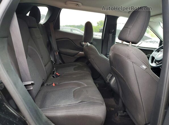 1C4PJLCB5KD242417 2019 JEEP CHEROKEE Black Vista interior trasera