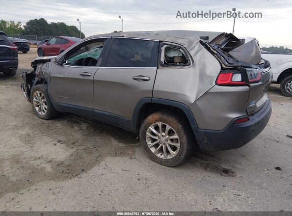 1C4PJLCB5KD340492 2019 JEEP CHEROKEE Brown Tył lewy