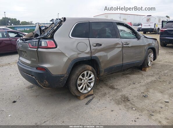1C4PJLCB5KD340492 2019 JEEP CHEROKEE Brown Tył prawy