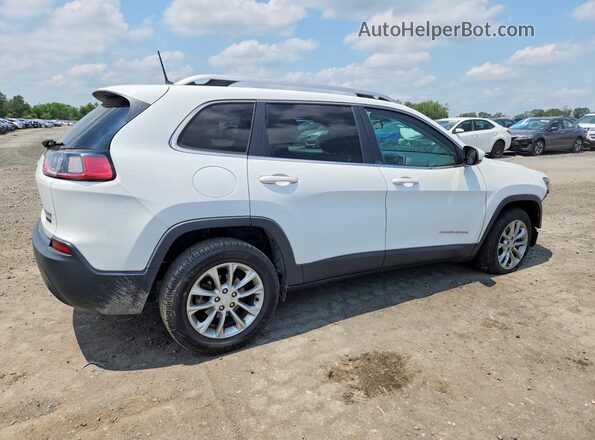1C4PJLCB5KD348561 2019 JEEP CHEROKEE White Trasero derecho