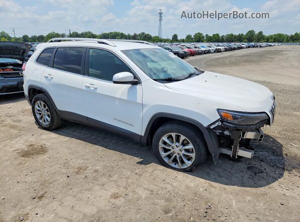 1C4PJLCB5KD348561 2019 JEEP CHEROKEE White Delantero derecho