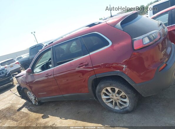 1C4PJLCB5KD427938 2019 JEEP CHEROKEE Maroon 360 interior view