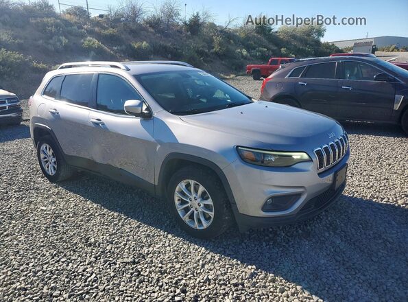 1C4PJLCB5KD474483 2019 JEEP CHEROKEE Silver Front right