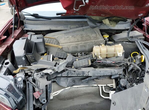 1C4PJLCB5LD568560 2020 JEEP CHEROKEE Maroon Շարժիչի բաժամունքի տեսք