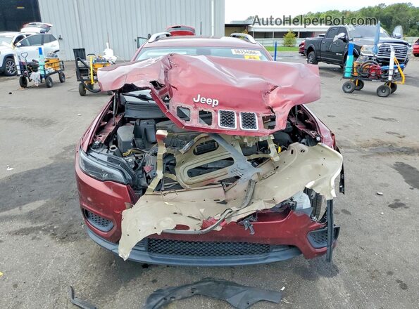 1C4PJLCB5LD568560 2020 JEEP CHEROKEE Maroon Դիմացի տեսք