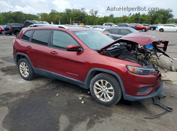 1C4PJLCB5LD568560 2020 JEEP CHEROKEE Maroon Առջևի աջ