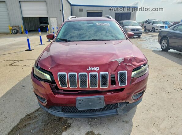 1C4PJLCB5LD652507 2020 JEEP CHEROKEE Red Front view