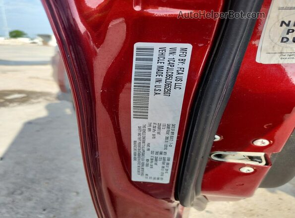 1C4PJLCB5LD652507 2020 JEEP CHEROKEE Red Engine compartment view