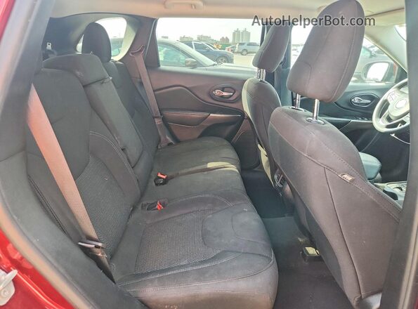 1C4PJLCB5LD652507 2020 JEEP CHEROKEE Red Rear seats view