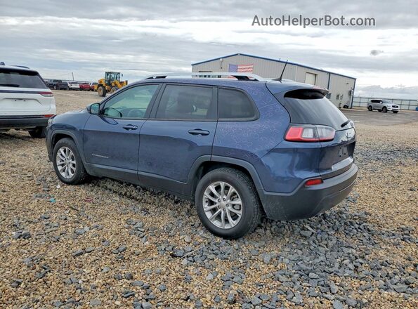 1C4PJLCB5MD164191 2021 JEEP CHEROKEE Blue უკანა მარცხენა