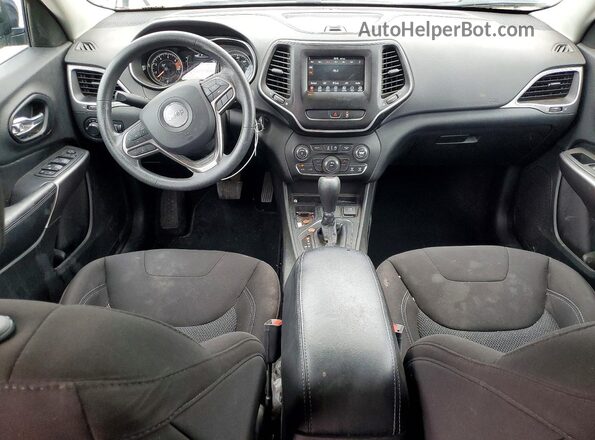 1C4PJLCB5MD164191 2021 JEEP CHEROKEE Blue წინა პანელის ხედი