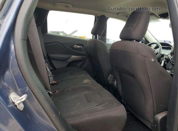 1C4PJLCB5MD164191 2021 JEEP CHEROKEE Blue უკანა სალონის ხედი