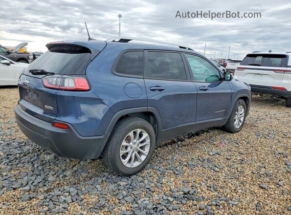 1C4PJLCB5MD164191 2021 JEEP CHEROKEE Blue უკანა მარჯვენა