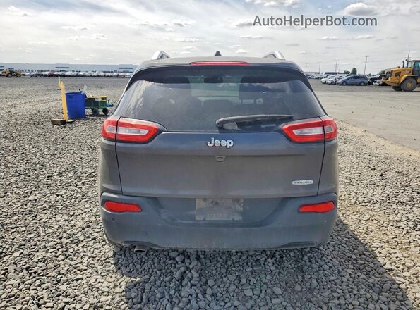 1C4PJLCB6GW297616 2016 JEEP CHEROKEE Gray Вид ззаду