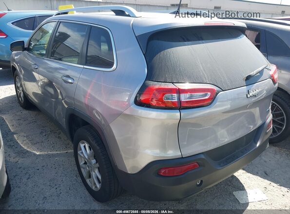 1C4PJLCB6HD235954 2017 JEEP CHEROKEE Silver Trasero izquierdo