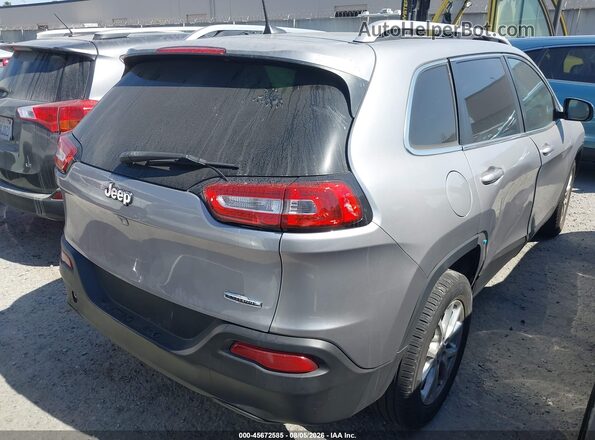 1C4PJLCB6HD235954 2017 JEEP CHEROKEE Silver Trasero derecho