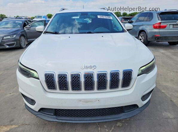 1C4PJLCB6KD262322 2019 JEEP CHEROKEE White Widok z przodu