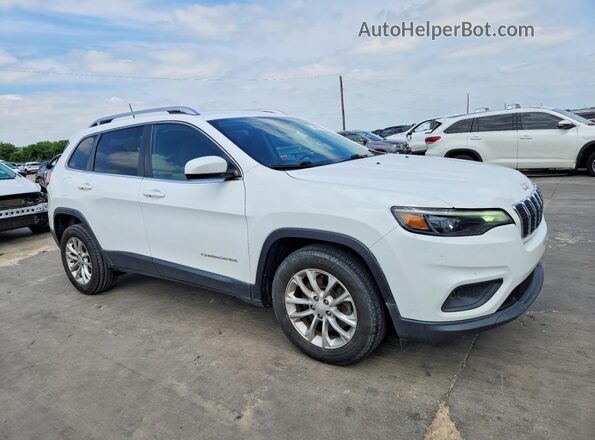 1C4PJLCB6KD262322 2019 JEEP CHEROKEE White Przód prawy