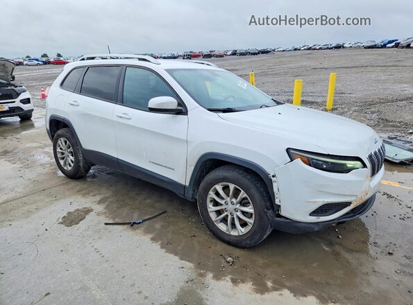 1C4PJLCB6LD542145 2020 JEEP CHEROKEE White Delantero derecho
