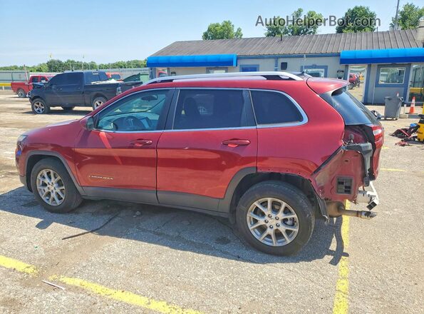 1C4PJLCB7GW307828 2016 JEEP CHEROKEE Red Հետևի ձախ