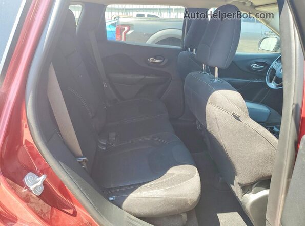 1C4PJLCB7GW307828 2016 JEEP CHEROKEE Red Սալոնի հետևի տեսք