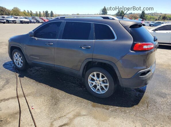 1C4PJLCB7HW539606 2017 JEEP CHEROKEE Charcoal უკანა მარცხენა