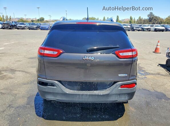 1C4PJLCB7HW539606 2017 JEEP CHEROKEE Charcoal უკანა ხედი