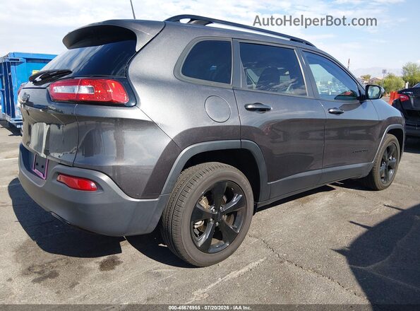 1C4PJLCB7JD551403 2018 JEEP CHEROKEE Gray Trasero derecho
