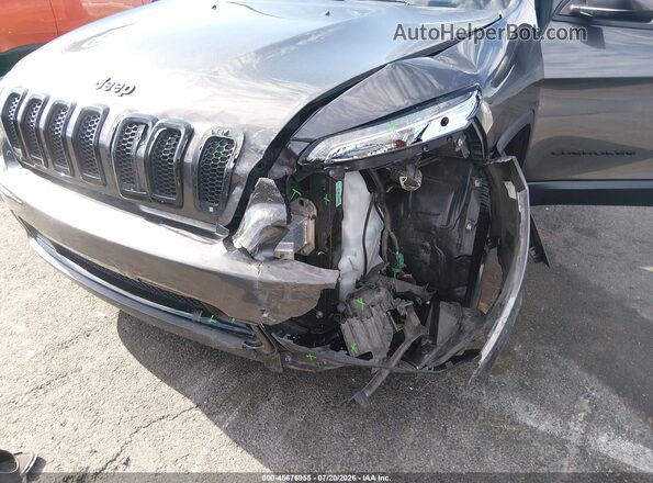 1C4PJLCB7JD551403 2018 JEEP CHEROKEE Gray Vista frontal