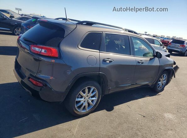 1C4PJLCB7JD615391 2018 JEEP CHEROKEE Угольный Задняя правая четверть