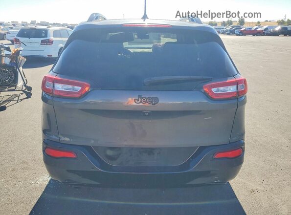1C4PJLCB7JD615391 2018 JEEP CHEROKEE Угольный Вид сзади